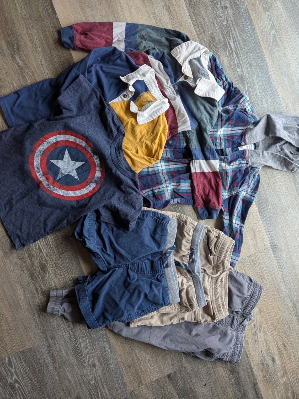 Boys 4T 8-Piece Bundle (Carter's, Cat & Jack, Marvel)